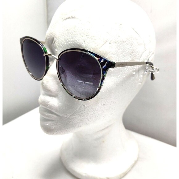 Prive Revaux Polarized Sunglasses Womens Woveseeker Cat Black &Silver 52-19-148 - Picture 9 of 16